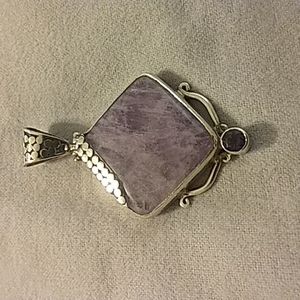 Bali pendant 925 Amethyst